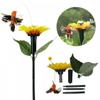 Solar Powered Dancing Fluttering Butterflies Garden Decoration Flying Humming Bird Garden Yard Outdoor Home Decoration Lawn