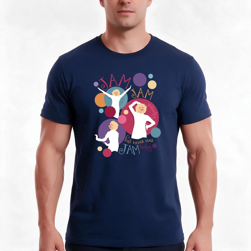 Very Good Jam TShirt Summer Casual Cotton Tee Oversized Streetwear Tops Vintage Graphic Print Loose Fit Short Sleeve