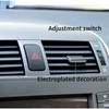 Car AC Vent With Assemble Kit Center Dash Air Outlet Air Vent For Toyota corolla 2009-2013 55663-02060