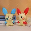 Scizor Plush Toys Anime Plishie Nidoran Wooper Kangaskhan Minun Plusle Soft Stuffed Peluche Dolls Funny Birthday Gifts