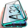 Металлический магнитный чехол для Samsung Galaxy S25 S24 Ultra S23 FE S21 S20 S22 A56 A36 A16 A26 A55 A52 A32 A54 Двусторонний стеклянный противоударный защитный чехол