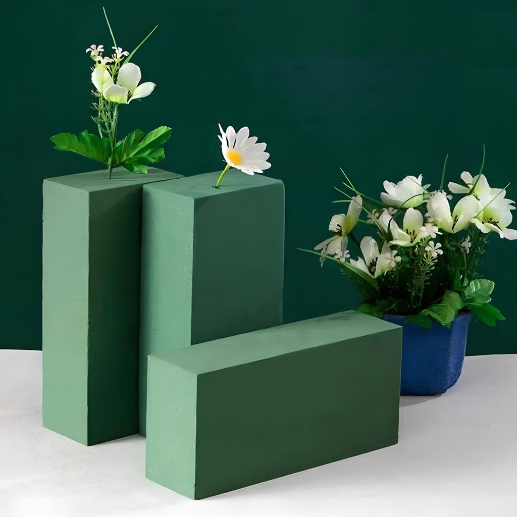 4 Цветочная композиция из пенопласта для принадлежностей для цветочной композиции, влажный цветочный пенопласт для живых цветов и искусственных цветов