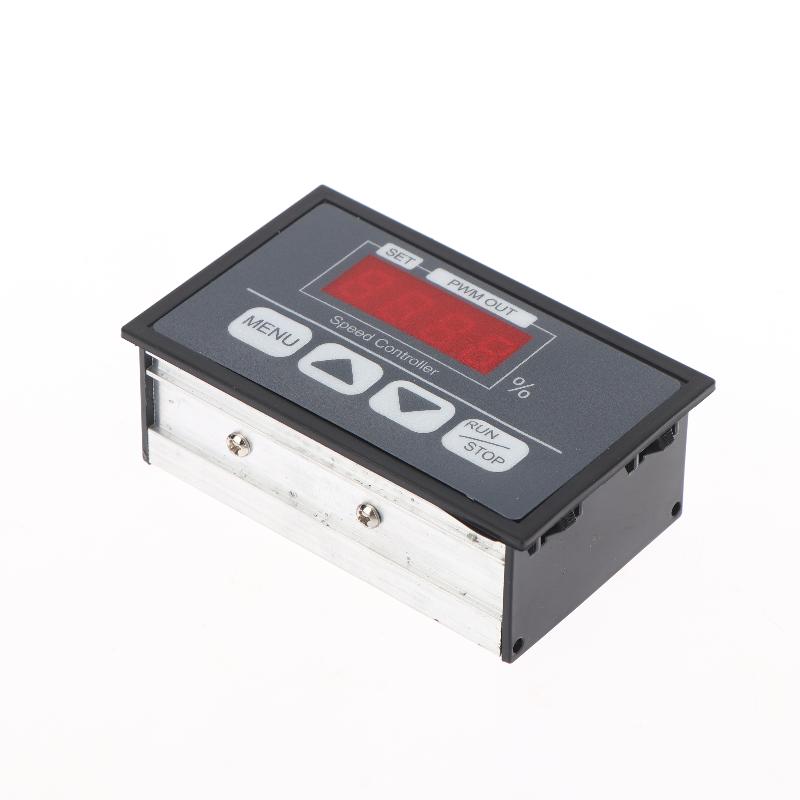 DC6-60V 30A Высокопроизводительный цифровой регулятор скорости двигателя постоянного тока, ШИМ-регулятор мощности с плавным пуском и остановкой