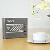 Wall Mount WiFi Router Box Modern Hollow Heat Dissipation Multi-functional TV Set-top Box Storage Holder Organizer Rack Home Supplies