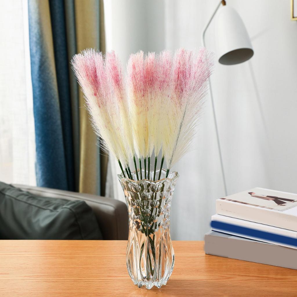 Stylishs Indoor Decors Artificial Pampas Grass Branch Perfect for Weddings Parties Home Accent Add Vibrancy to Event