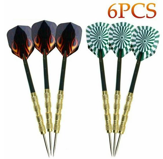 Набор дротиков с медным покрытием - 18 штук, 14 г, длина 15,2 см