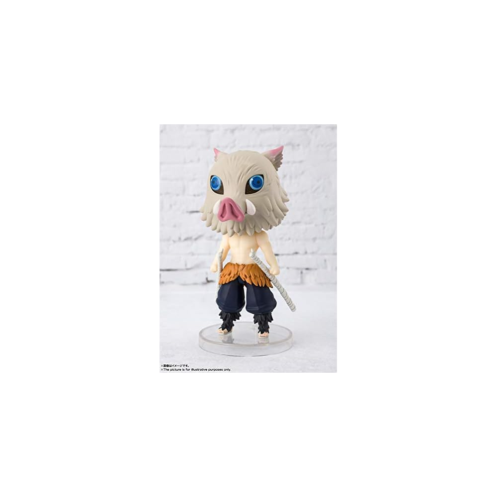 TAMASHII NATIONS Figuarts mini Клинок, рассекающий демонов Иноске Хасибира 90 мм ПВХ АБС Окрашенная фигурка
