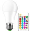 E27 LED Bulb 10W RGBW Color Changing Lamp Warm White