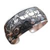 Women Vintage Ethnic Style Open Jewelry Tibetan Bangle Wide Cuff Bracelet