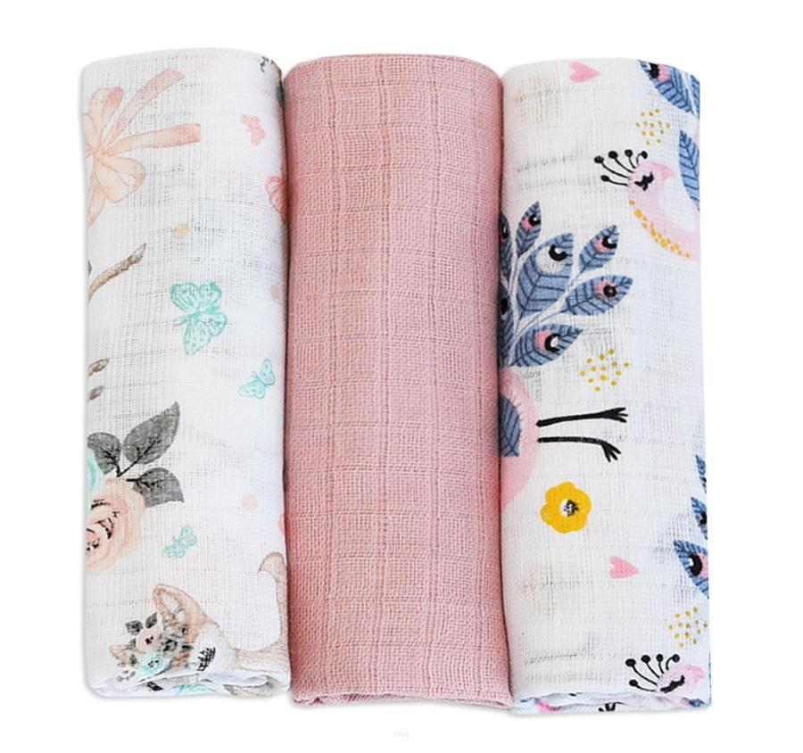 Cloth diapers 3 pieces (set Y)
