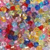 50-100 шт. 4 5 8 мм Граненые акриловые бусины Разноцветные Loose Spacer Beads Для DIY Браслета Ожерелья Изготовление Ювелирных Изделий Аксессуары