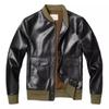 Китайский размер классический A1 бейсбольный костюм мужской кожаная куртка масло вощеная натуральная конская кожа короткая осень
