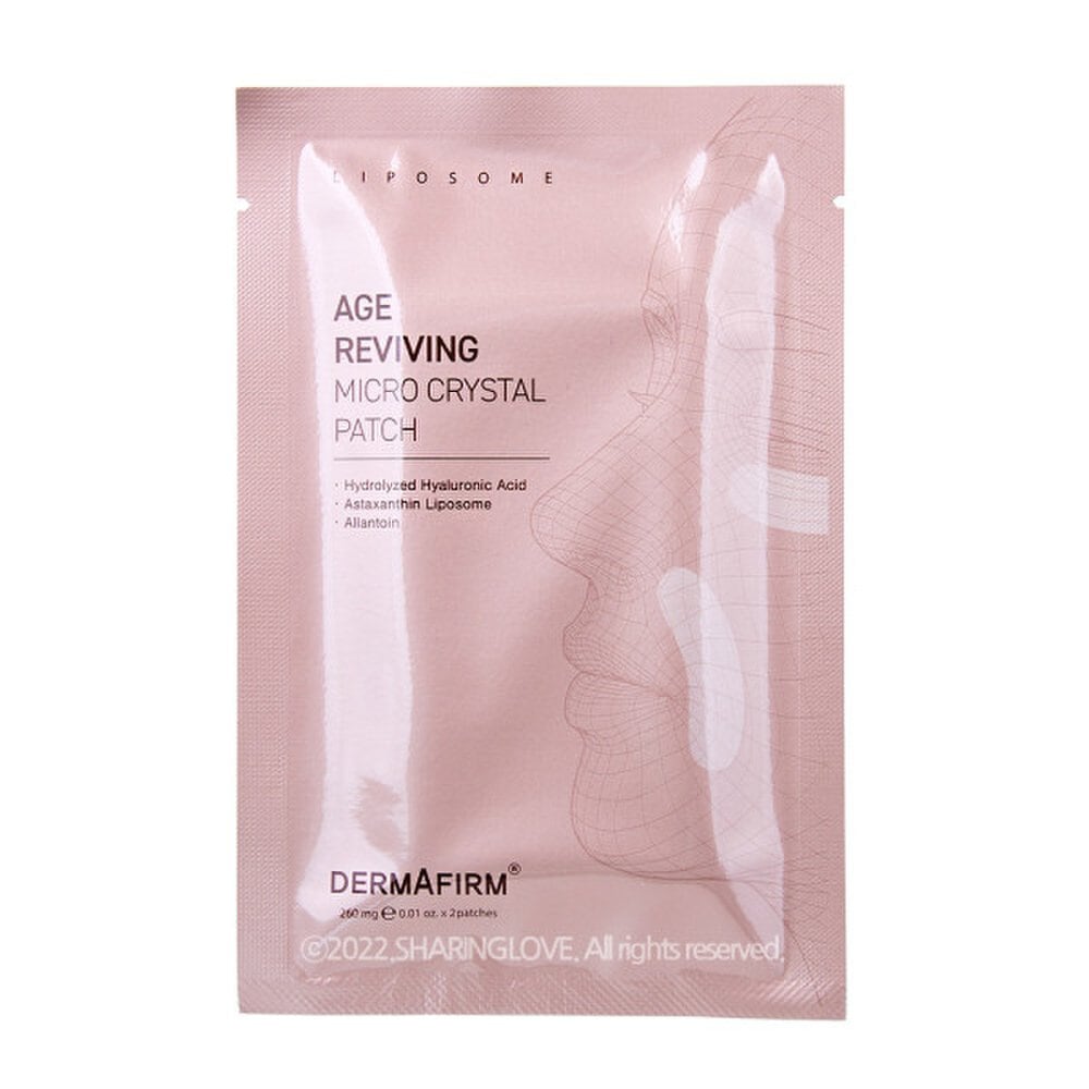 DERMAFIRM Кристальный патч от морщин, патч с тонкой липкой основой, 1 порция