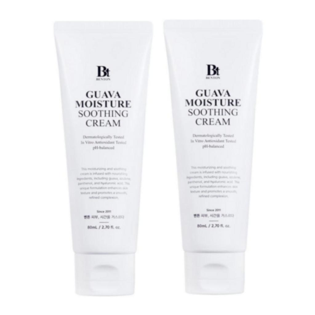 Benton Крем для лица Увлажняющий успокаивающий с гуавой 80 мл