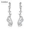 Lindon Copper Alloy Zircon Earrings Drop Earrings For Women Wedding Party Gifts