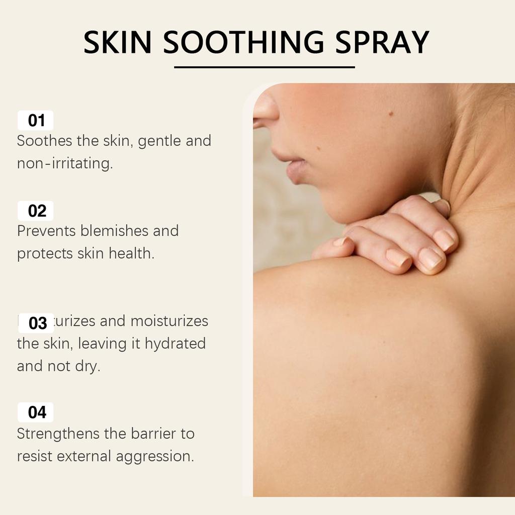 Успокаивающий спрей для кожи, Против акне, Снимает покраснение и зуд, Успокаивающая вода, Мягко успокаивает кожу без раздражения, 30 мл