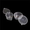 10pcs/lot Plastic Color Plasticine Clear Containers Glue Putty Foam Ball Storage Boxes Slime Storage
