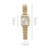 by Sora no Includes Strap Ladies' Watch, Elegant, Sophisticated, Gold, Stylish, Gorgeous, Shoji, Adjuster, 30-Day Warranty, RW-N17 Gold/White