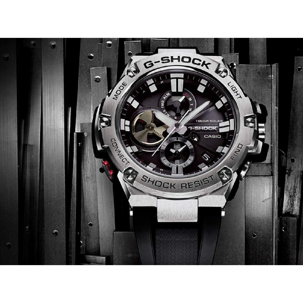Casio G-SHOCK G-STEEL Смартфон Link Модель GST-B100-1A Часы Мужские