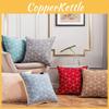Premium Geometric Jacquard Cushion Cover With Invisible Zipper For Easy Use