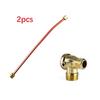 2-piece Set Air Compressor Parts 200mm Exhaust Tube Air Compressor Exhaust Tube