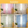 Modern Printed Blackout Window Curtain Sheer For Bedroom Decoration Livingroom