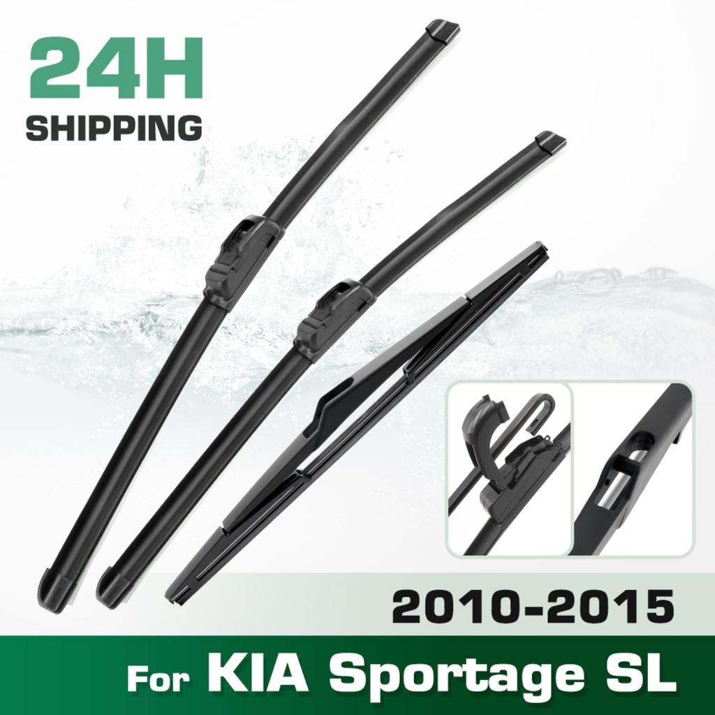 Для KIA Sportage SL 2010-2015 2011 2012 2013 2014 Дворник Дворники передний и задний Лобовое стекло Стеклоочистители 24"18"12"