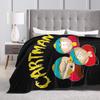 Cartman South-Parks Blankets Velvet Printed  Multi-function Warm Throw Blanket for Bedding Bedroom Quilt