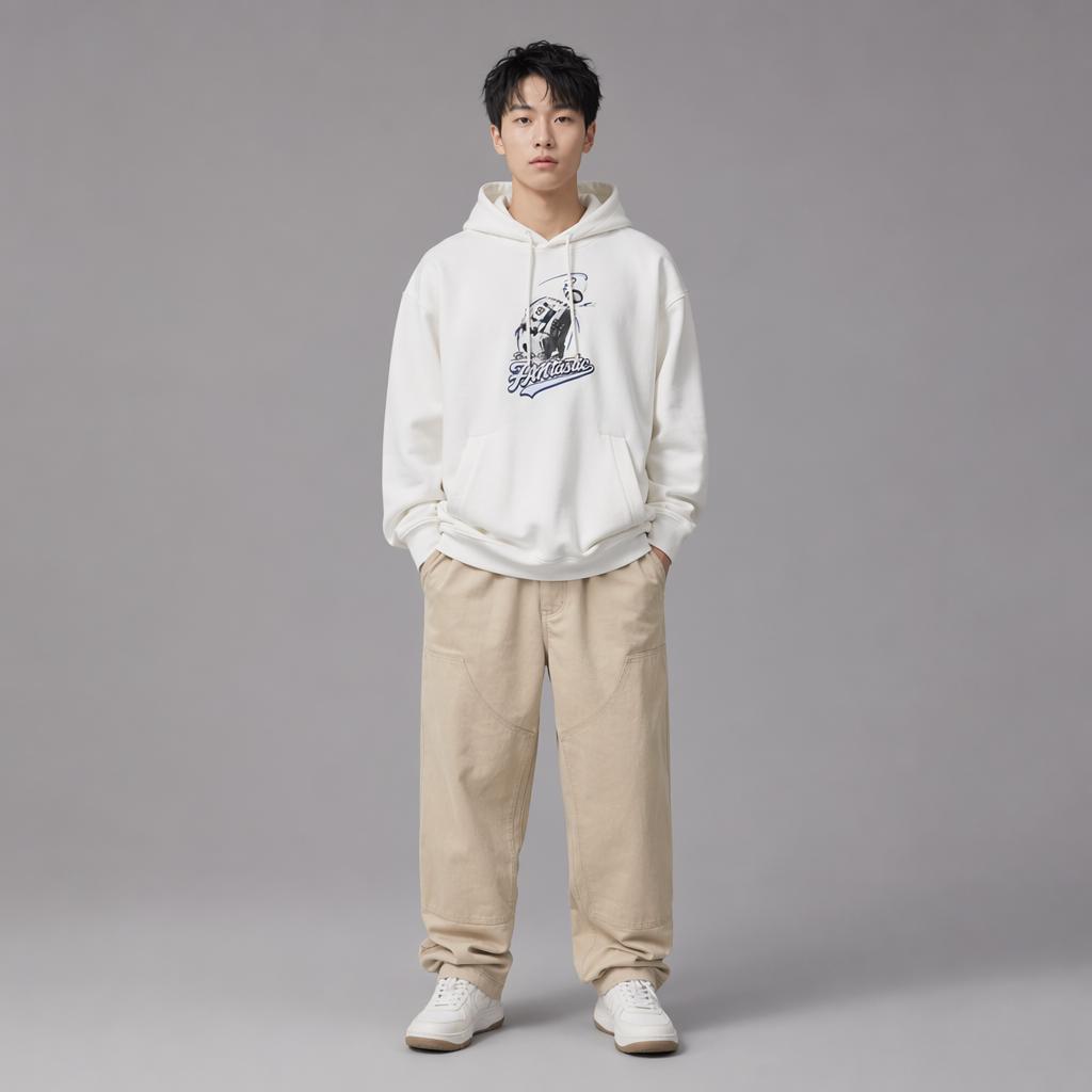 Anta Худи с капюшоном Fan Zhendong Series, свитшот с буквой, унисекс, 172628701R-1