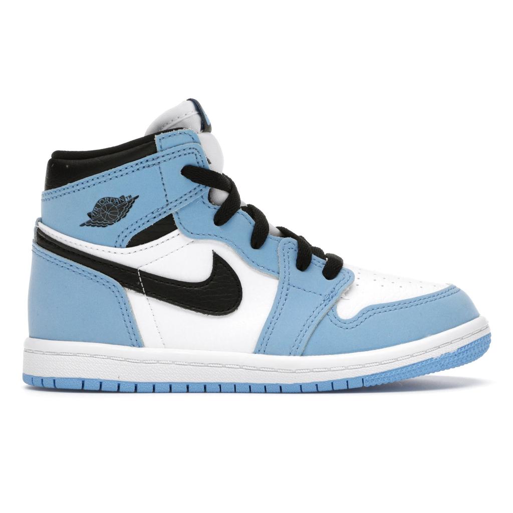 Air Jordan 1 Retro High OG TD University Blue Baby Sneakers White Black AQ2665-134