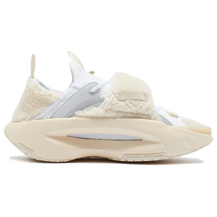 Повседневная обувь Li Ning Женская Низкая Белый/Серый/Черный AGBR070-1