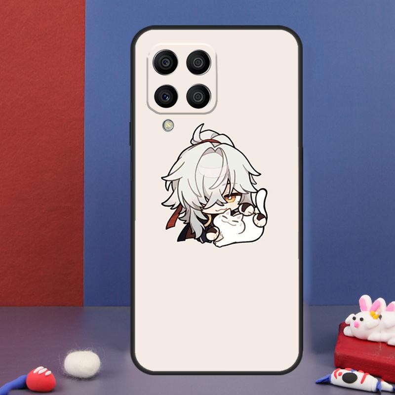 Чехол Jing Yuan Honkai Star Rail для Samsung Galaxy M32 M52 M12 M16 M14 M54 M13 M33 M53 M56 M36 M31 M11 M35 M55 M15 M06