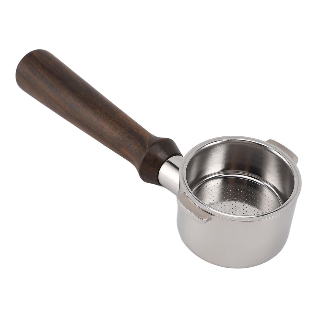 51 мм бездонный портафильтр с 2 ушными насадками для кофеварки Delonghi из нержавеющей стали бездонный