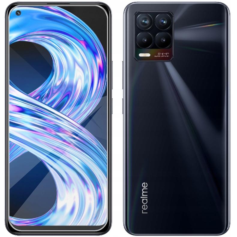 Закаленное стекло для Realme 8 / Realme 8 Pro 2.5D Защитное стекло для экрана