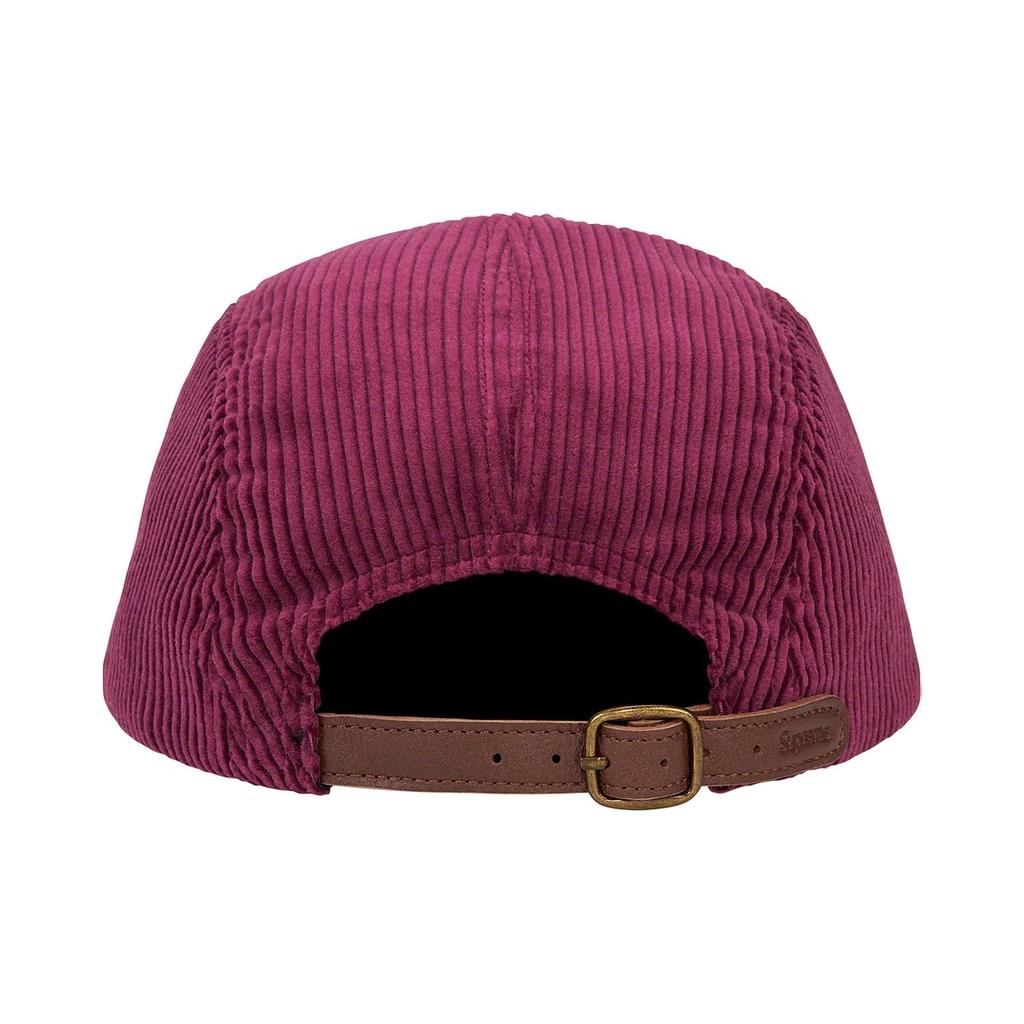 Supreme Corduroy Camp Cap 'Black White' Men's SUP-FW22-1126
