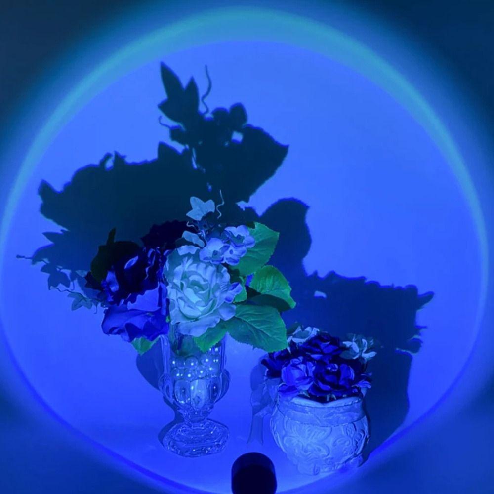 USB Светодиодная лампа Закат ABS Проекторная лампа Новое украшение Лампы настроения Для спальни Гостиной Стены