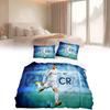 Football Star 3d Bedding Set Quilt Duvet Cover Pillowcase Single Double Uk Gift