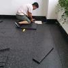 Напольное покрытие из interlocking резины для уличных спортплощадок
