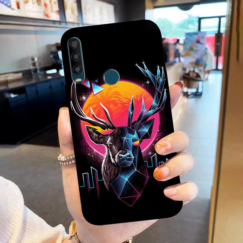 Для Alcatel 1SE 2020 Чехол Мягкий Силиконовый Чехол-Оболочка Для Alcatel 1S 2020 Чехол для Телефона Модный TPU Ударопрочный Funda 5030D 5030F Capa
