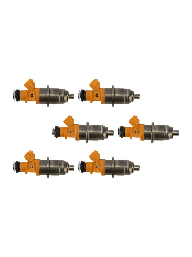 6PC E7T25080 Fuel Injectors 60V-13761-00-00 For Yamaha Outboard 250 300 HP