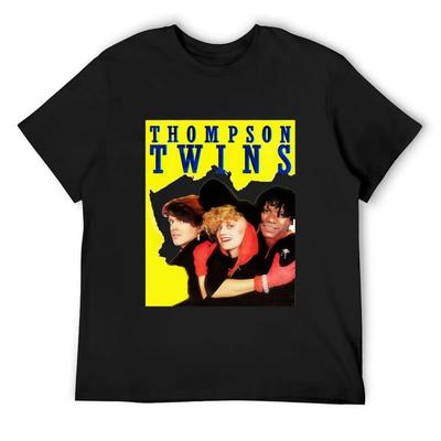Футболка Thompson Twins одежда в стиле аниме быстросохнущая возвышенная мужская футболка мужские футболки высшее качество