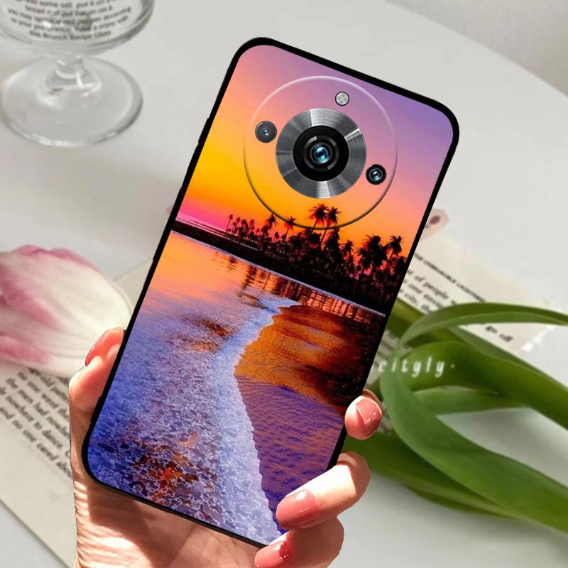 Чехол для Realme 11 Pro Plus Силиконовый Ударопрочный Мягкий ТПУ Чехол для Телефона Для Realme 11 11Pro+ 5G Funda Realme11 Pro Capa Мультяшный