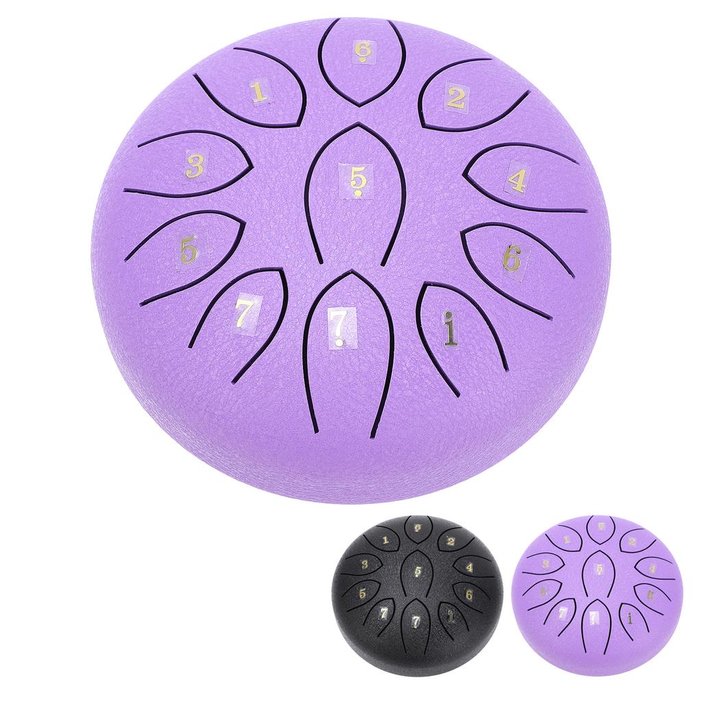 Стальной язычковый барабан 6 дюймов 11 тонов эфирный уличный чакра дождь барабан для наружного сада мини перкуссия 