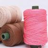 Summer Ice Rope Crochet Yarn Hand Woven DIY Sun Hat Cushion Thick Wool Yarn Knitting Bag Shoes Silk Hollow Line Cord Thread