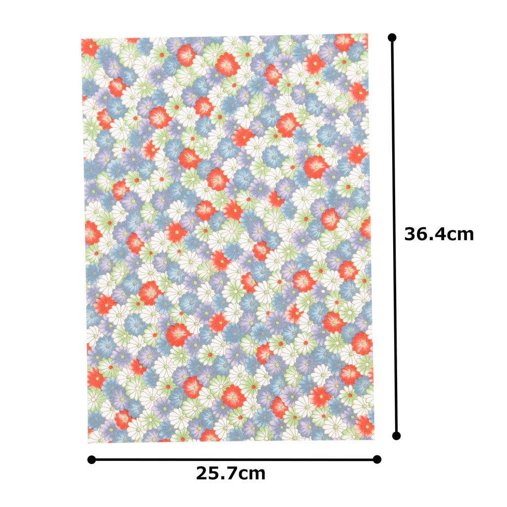 Kawasumi Washi Chiyogami Yuzen Washi B4 15 15 E Set Paper, Size, Patterns, Sheets,