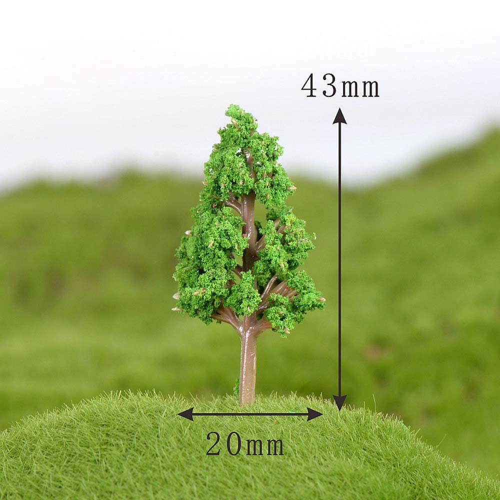 Plastic DIY Accessories Decoration Fairy Crafts Miniatures Simulation Tree Terrarium Landscaping