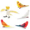 Simulation Bird Bird Parrot Model Cognition Parrot Cockatoo Desktop Static Decorative Ornament Toy