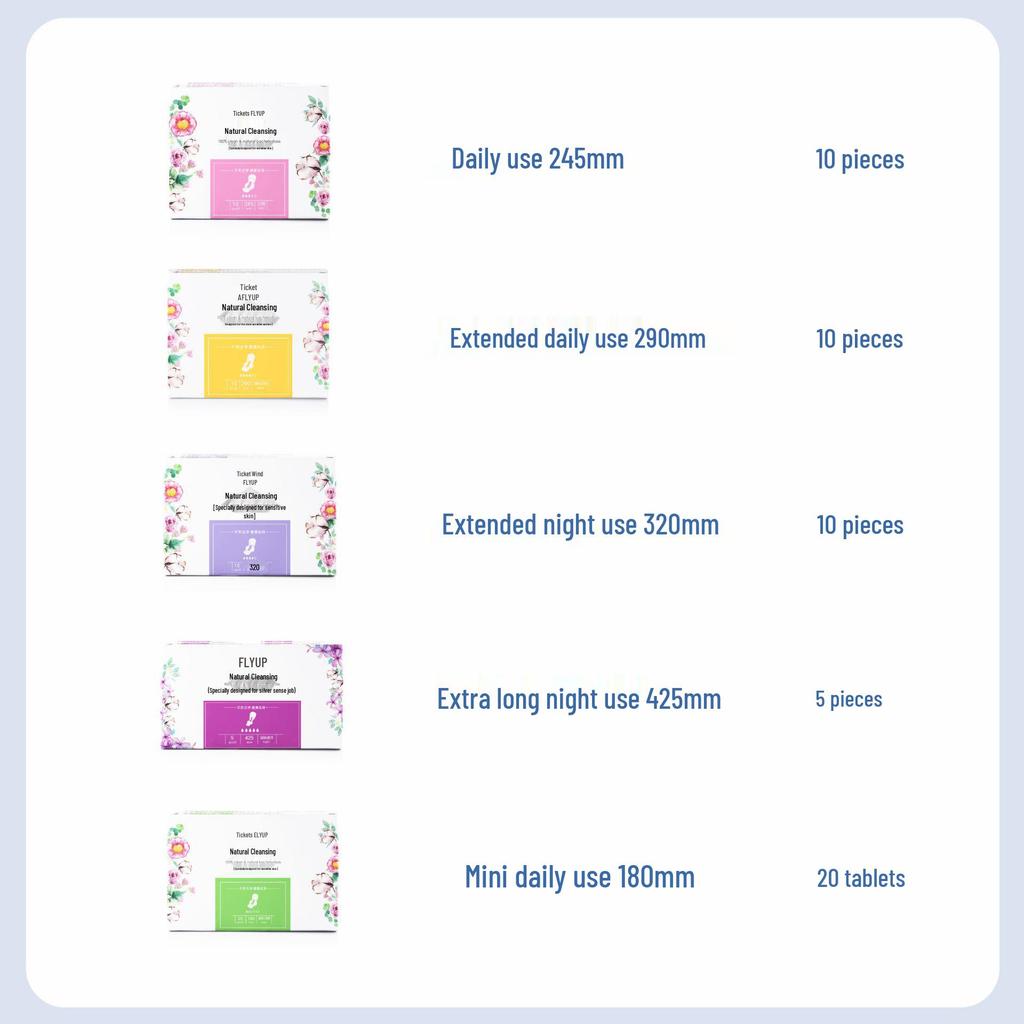 Piaomian Soft Ultra-Thin женские мини-гигиенические прокладки для ежедневного и ночного использования