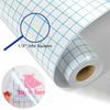 Transfer Paper Tape Roll Blue Alignment Grid Transfer Paper for Silhouette Adhesive Vinyl for Signs Sticker