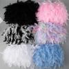 Перья Отделка Бахрома Лента Для Свадебных Платьев DIY Материалы Для Поделок Вечеринка Косплей Перо Женский Костюм Домашнее Шитье Декорация